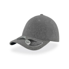 Бейсболка Uni-Cap Polarfleece, без панелей и швов, серый, 100% полиэстер  270 г/м2