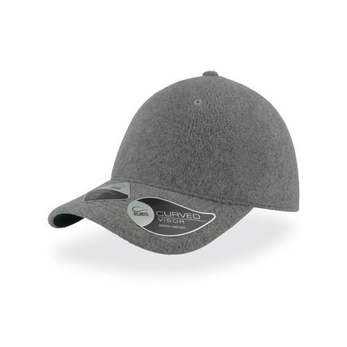 Бейсболка Uni-Cap Polarfleece, без панелей и швов, серый, 100% полиэстер  270 г/м2