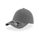 Бейсболка Uni-Cap Polarfleece, без панелей и швов, серый, 100% полиэстер  270 г/м2