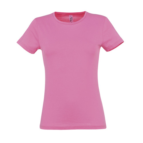 Футболка Miss, розовый_XL, 100% х/б, 150 г/м2