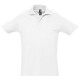 Рубашка поло мужская SPRING II,белый,3XL,100% хлопок, 210/м2