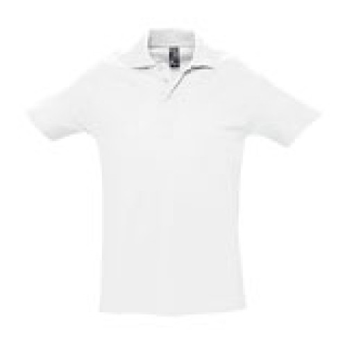 Рубашка поло мужская SPRING II,белый,2XL,100% хлопок, 210/м2