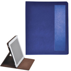 Чехол-подставка под iPAD Смарт,  синий,  19,5x24 см,  термопластик, тиснение, гравировка