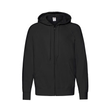 Толстовка без начеса Lightweight Hooded Sweat,  черный, S, 80% х/б 20% полиэстер, 240 г/м2