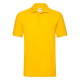 Рубашка поло мужская PREMIUM POLO, желтый, L, 100% хлопок, 180 г/м2