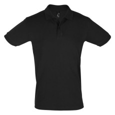 Поло Perfect Men, черный_2XL, 100% х/б, 180г/м2