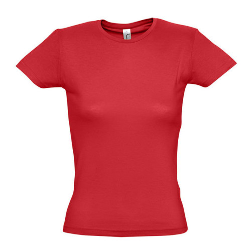 Футболка Miss, красный_2XL, 100% х/б, 150 г/м2
