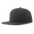 Бейсболка SNAP BACK-S, 6 клиньев, пластиковая застежка, тёмно-серый, 100% переработанный полиэстер, 300 гр/м2
