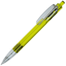 TRIS LX, ручка шариковая, прозрачный желтый/прозрачный белый, пластик
