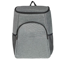 Терморюкзак PUT, 39 x 27 x 18 см, полиэстер 300D, PEVA, серый меланж
