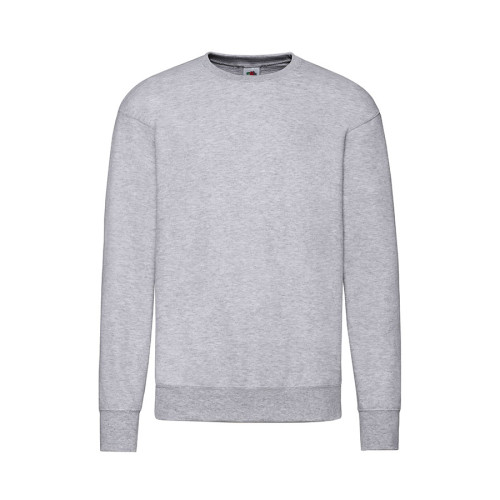 Толстовка мужская без начеса Lightweight Set-in Sweat, серый, 2XL, 80% х/б 20% полиэстер, 240 г/м2