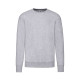 Толстовка мужская без начеса Lightweight Set-in Sweat, серый, 2XL, 80% х/б 20% полиэстер, 240 г/м2