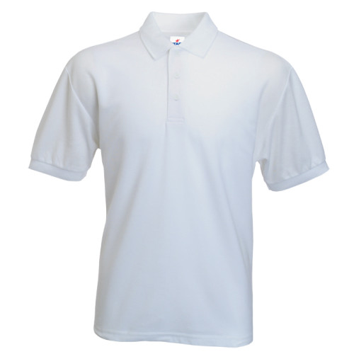 Поло Mister Style -170 г/м2, 100% хлопок, белый_S