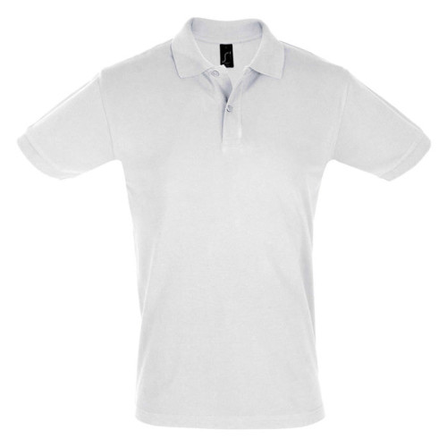 Поло Perfect Men, белый_2XL, 100% х/б, 180г/м2