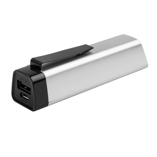 Универсальный аккумулятор Tower (2200mAh), 10,3х2,5х2,8 см,пластик, металл, шт