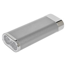 Универсальный аккумулятор Light (5200mAh) с фонариком,10,2х3,9х2,1см,металл, шт