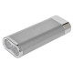 Универсальный аккумулятор Light (5200mAh) с фонариком,10,2х3,9х2,1см,металл, шт