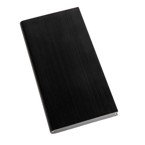 Универсальный аккумулятор Energy (8000 mAh), черное, 15,3х7,6х0,9см, металл, шт