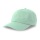 Бейсболка DAD HAT-S, 6 клиньев, металлическая застежка, мятный, 80% хлопок, 20% переработанный хлопок, 270 г/м2