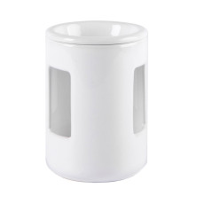 Аромалампа SCENT, белый, 12,5х8,5см, керамика=