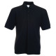 Поло Mister Style -170 г/м2, 100% хлопок, чёрный_XXL
