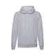 Толстовка мужская LIGHTWEIGHT, серый меланж_M, 80% хлопок, 20% полиэстер, 240 г/м2