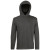 Футболка Long Sleeve Hooded T, светлый графит_2XL, 100% х/б, 160 г/м2