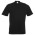 Футболка Olympia, черный_2XL,  100% х/б, 150 г/м2