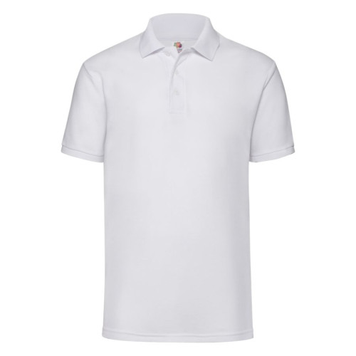 Рубашка поло мужская 65/35 Polo, белый_2XL, 65% п/э, 35% х/б, 170 г/м2