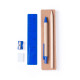 Набор GABON  из 5 предметов в картонной коробке, синий, 4.5*17.7*1.5 см
