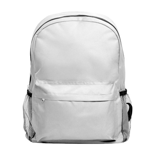 Рюкзак водостойкий DISCO, белый, 38 x 28 x12 см, 100% полиэстер 600D