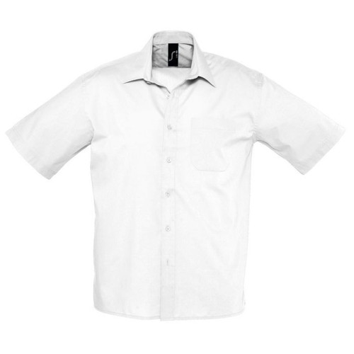 РубашкаBristol, белый_4XL, 65% полиэстер, 35% хлопок, 95г/м2