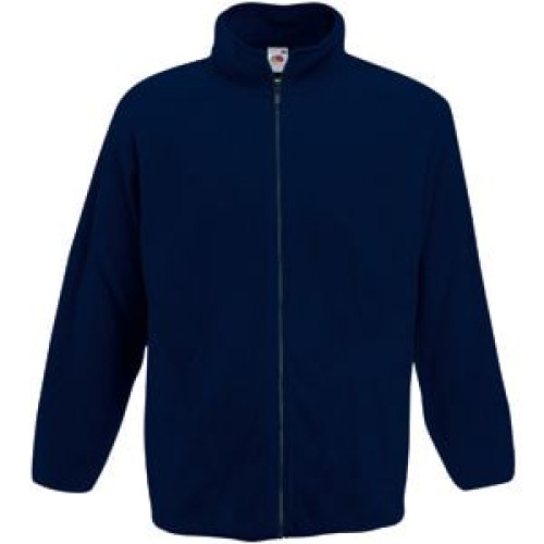 Толстовка Micro Jacket, глубокий темно-синий_S, 100% п/э, 250 г/м2