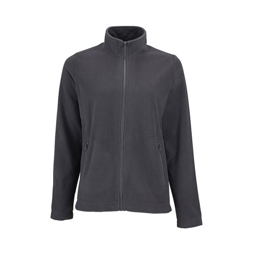 Толстовка на молнии Norman Women, темно-серый_2XL, 100% п/э, 220 г/м2