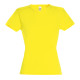 Футболка MISS 2XL лимонный 100% хлопок 150, г/м2