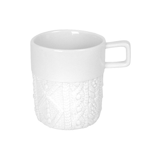 Кружка Knitted, 310мл, D=8,5см, фарфор;