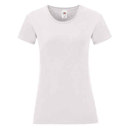 Футболка Ladies Iconic, белый, M, 100% хлопок, 145 г/м2