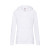Толстовка женская LIGHTWEIGHT, белый_XS, 80% хлопок, 20% полиэстер, 240 г/м2