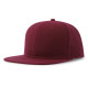 Бейсболка SNAP BACK-S, 6 клиньев, пластиковая застежка, тёмно-красный, 100% переработанный полиэстер, 300 гр/м2