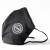 Бесклапанная фильтрующая маска RESPIRATOR 800 HYDROP черная с логотипом в фирменном пакете Бесклапанная фильтрующая маска RESPIRATOR 800 HYDROP черная с логотипом в фирменном пакете