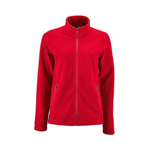 Толстовка на молнии Norman Women, красный_XL, 100% п/э, 220 г/м2