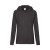 Толстовка женская LIGHTWEIGHT, черный_XS, 80% хлопок, 20% полиэстер, 240 г/м2