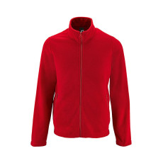 Толстовка на молнии мужская NORMAN MEN, красный_M, 100% п/э, 220 г/м2