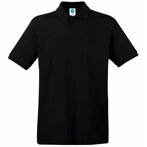 Поло Apollo, черный_3XL,  100% х/б, 180 г/м2