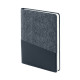 Ежедневник недатированный DENIM, синий, формат А5, блок в линейку