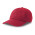 Бейсболка DAD HAT-S, 6 клиньев, металлическая застежка, красный, 80% хлопок, 20% переработанный хлопок, 270 г/м2