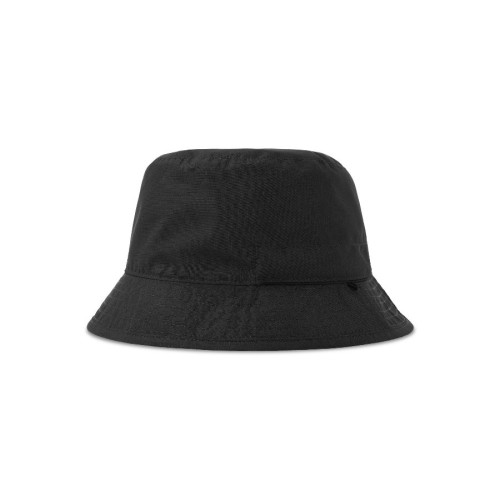 Панама BUCKET POCKET-S, чёрный-серый, 100% переработанный полиэстер, 85 г/м2