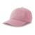 Бейсболка DAD HAT-S, 6 клиньев, металлическая застежка, розовый,  80% хлопок, 20% переработанный хлопок, 270 г/м2