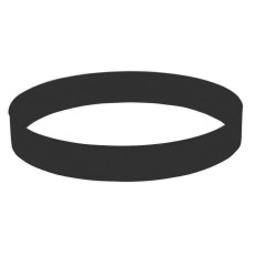 Браслет силиконовый FEST; 20 x 1,2 x 0,2 см; черный; силикон