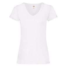 Футболка Lady-Fit V-Neck T, белый_XL, 95% х/б, 5% эластан, 200 г/м2